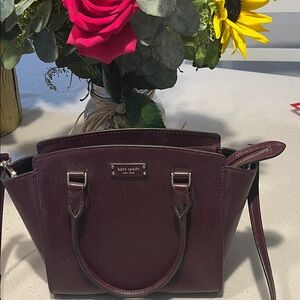 Kate Spade Deep Burgundy Satchel